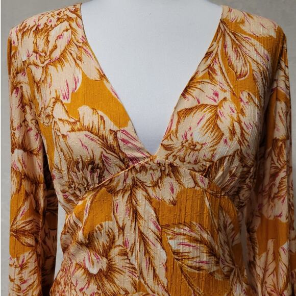 NWT Band‎ of the Free Floral Mini Dress Women's M Wedding Guest Party Size M - Picture 2 of 11